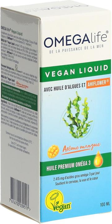 Actual product image Omega-Life Vegan Liquid (1 Piece, Liquid, 186 g)