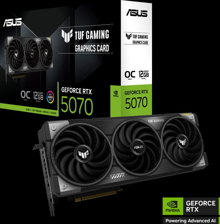Image du produit ASUS TUF RTX 5070 O12G GAMING (12 Go)
