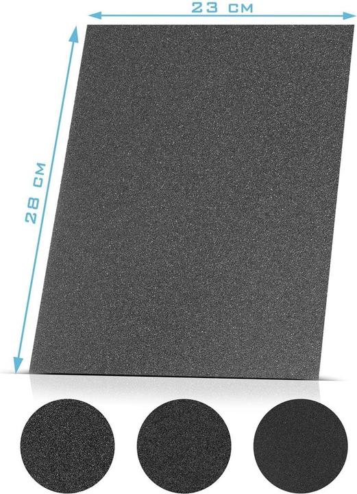 Produktbild Stahlwerk Schleifpapier 12er Set Siliziumcarbid (P80, P180, P60, P240, P100, P120)
