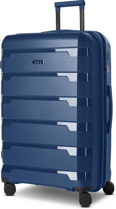 Actual product image D&N South Dakota 4 Rollen Trolley L 76 cm mit Dehnfalte (95 l, XL (from 140l))