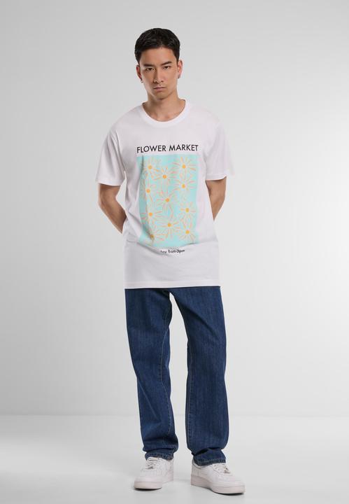 Immagine prodotto Mister Tee Maglietta da donna del mercato dei fiori - 19065 (XS)