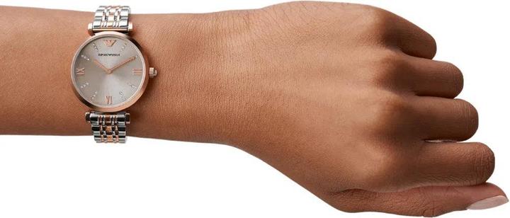 Actual product image Emporio Armani Gianni T-Bar (Analogue wristwatch, 32 mm)