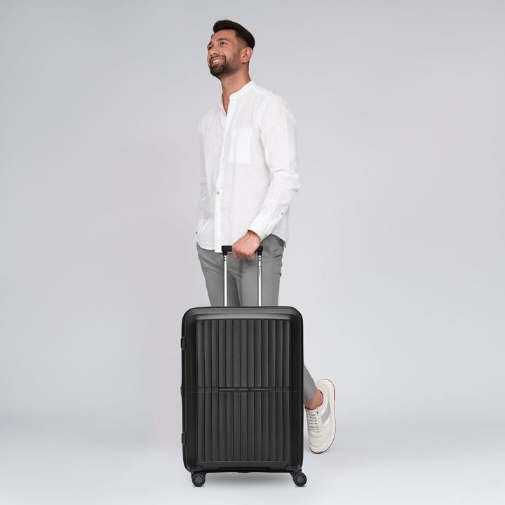 Produktbild Pactastic Collection 01 4-Rollen Trolley 67 cm mit Dehnfalte (71 l, M (50 - 90l))
