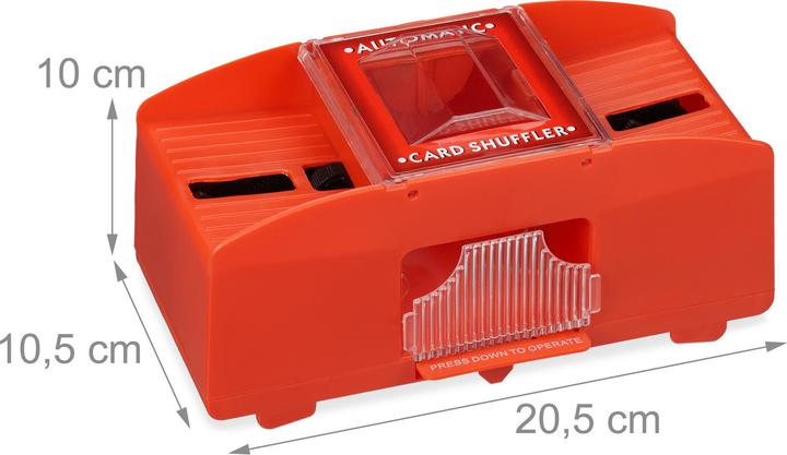 Produktbild Relaxdays Kartenmischmaschine
