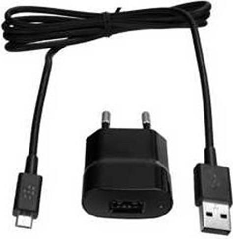 Actual product image BlackBerry micro USB travel charger