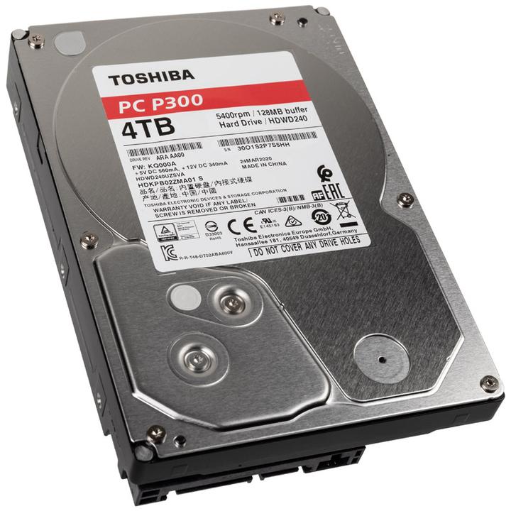 Produktbild Toshiba P300 (4 TB, 3.5", SMR)
