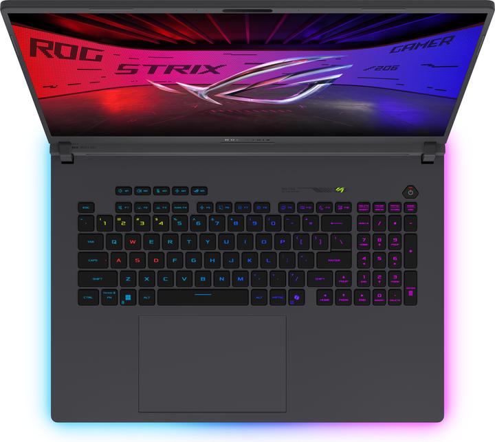 Actual product image ASUS ROG Strix G18 RTX 5070 Ti (18", Intel Core Ultra 9 275HX, 32 GB, 1000 GB, DE)