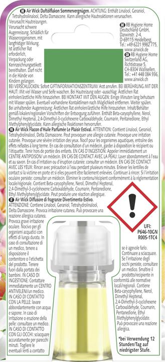 Produktbild Air Wick Duftölflakon Nachfüller Seide & Lilienfrische