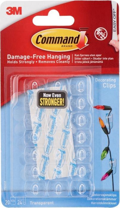 3M COMANDO W17026 DECORAZIONECORDA CLIP