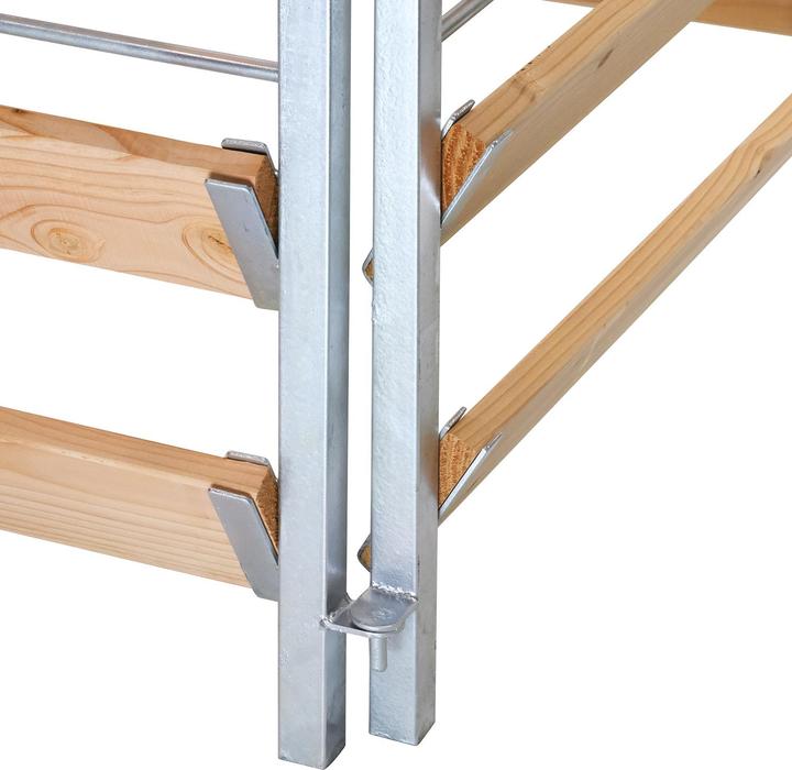 Produktbild Bellissa Komposter Holz/Metall 100x100x100 cm feuerverzinkt