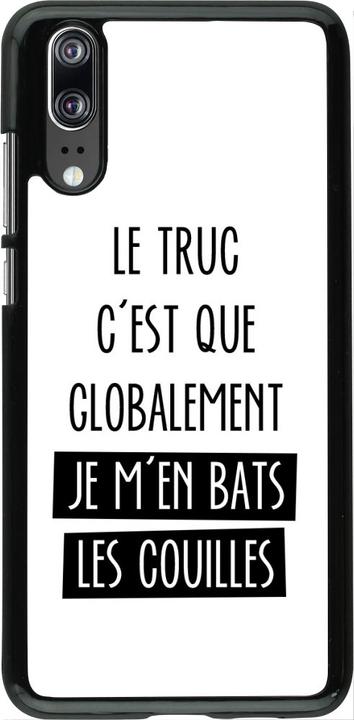 Produktbild PhoneLook Hülle Le truc globalement bats les couilles (Huawei P20)