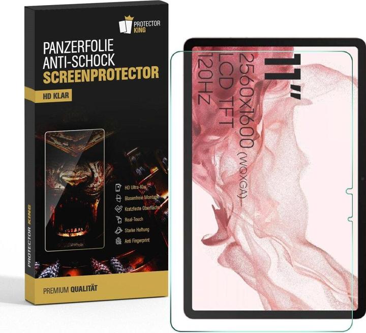 Produktbild Protectorking 4x Panzerfolie Anti-Shock HD Klar (3 Stück, Galaxy Tab S9 Ultra)