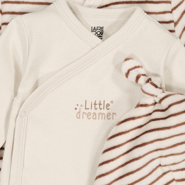 Actual product image La Redoute Collections 3-piece set for newborns (68)