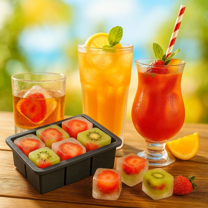Actual product image Relaxdays Ice cube mould