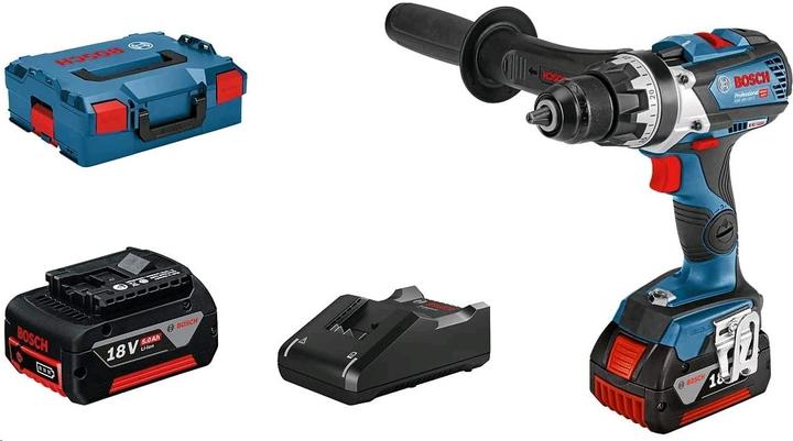 Actual product image Bosch Professional GSR 18V-85 C incl. Bluetooth module and 2 batteries (Rechargeable battery operated)