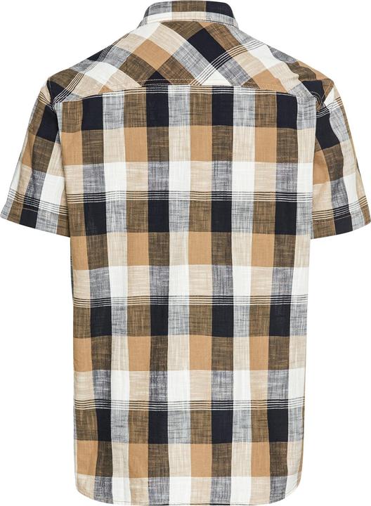 Immagine prodotto Camel Active Kariertes Kurzarmhemd aus reiner Baumwolle (XL)