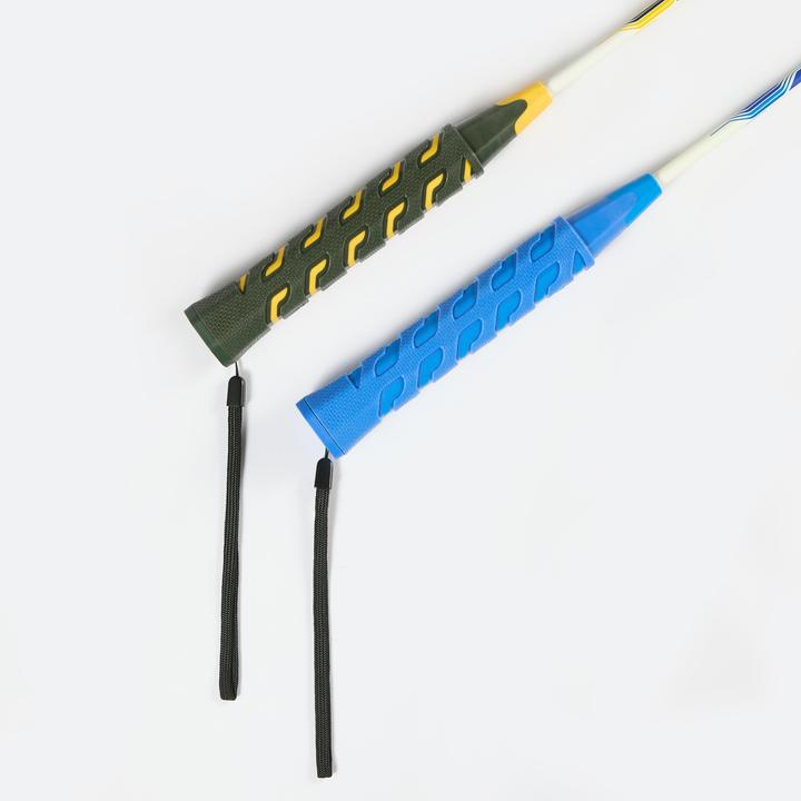 Image du produit Perfly Set Raquettes de Badminton Phosphorescentes Adulte Flex BR190 - Nuit Bleu/Jaune