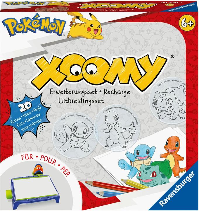 Productafbeelding Ravensburger Xoomy Uitbreidingsset Pokémon 20239