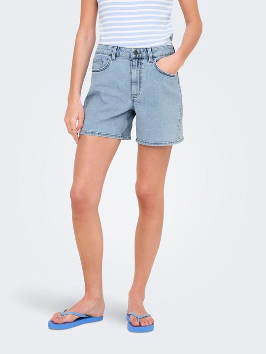 Actual product image JdY JDYCLAUDIA Hohe Taille Weiter Beinschnitt Jeans-Shorts Jeans-Shorts (M)