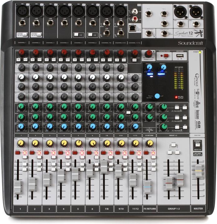 Produktbild Soundcraft Signature 12 MTK (Studio- und Livemixer)