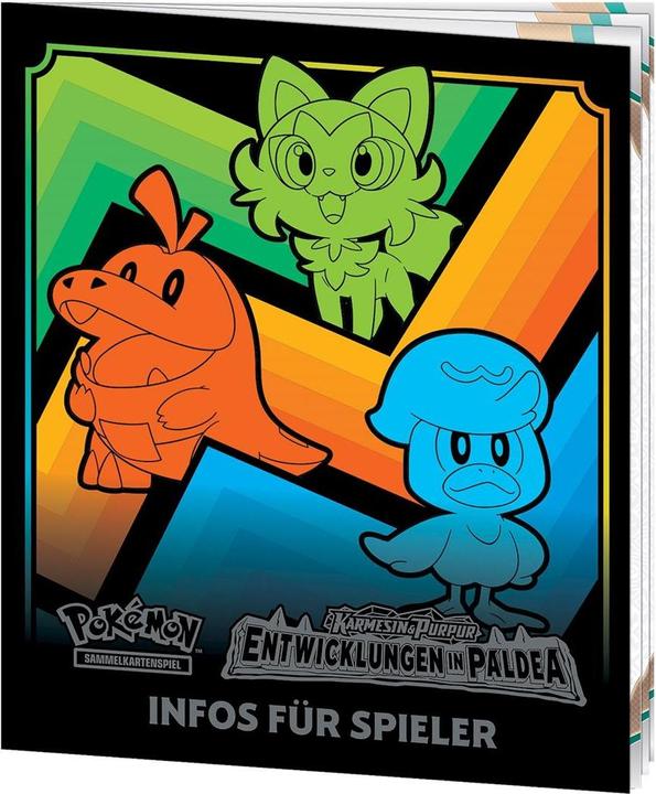 Actual product image Pokémon Developments in Paldea Top Trainer Box (German, Booster Pack)