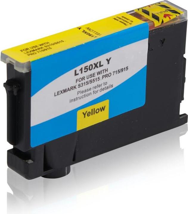 Produktbild Inkadoo Druckerpatronen kompatibel zu Lexmark 14N1618E / 150XL Tintenpatrone, gelb Gelb (Y)