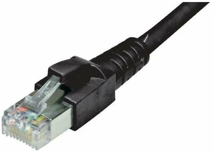 Dätwyler Patchkabel Cat 6A, S/FTP, 3 m, Schwarz (S/FTP, CAT6a, 3 m)