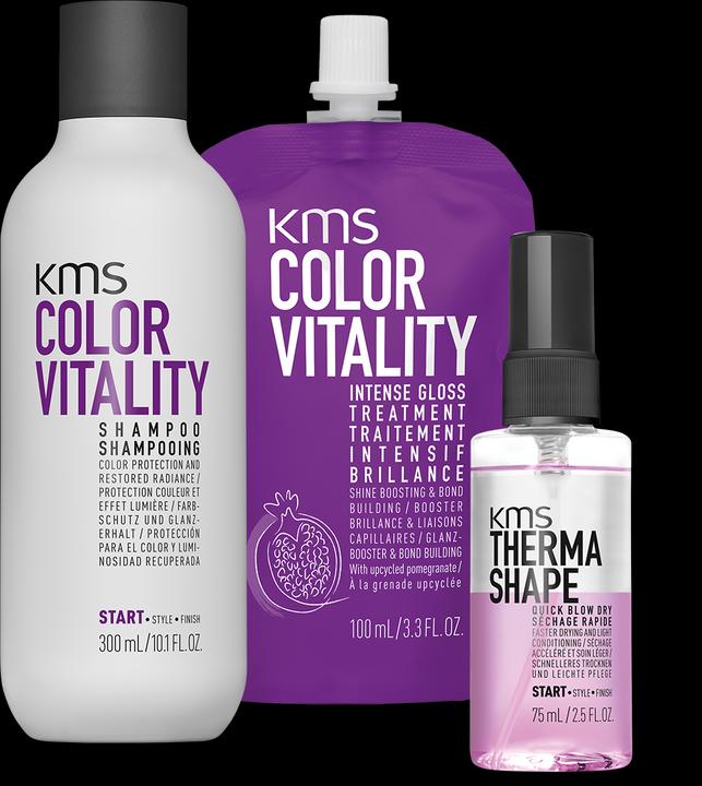 Image du produit KMS California Coffret cadeau Color Vitality - 475ml (Set soin capillaire)