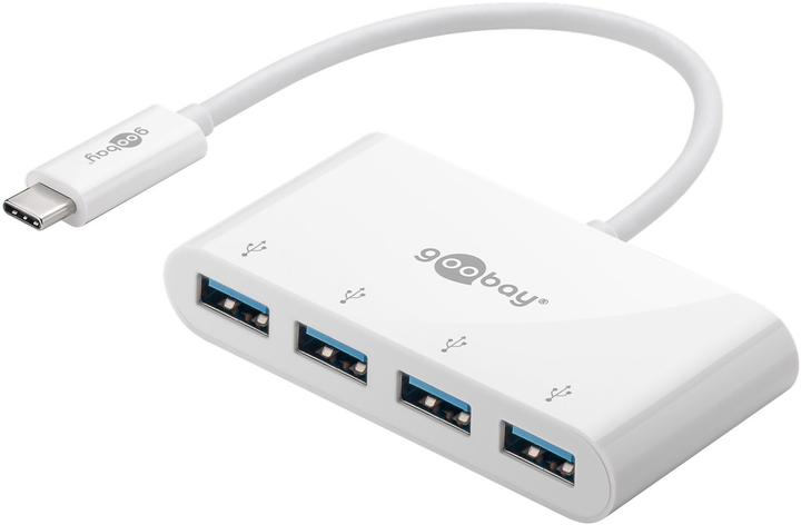 Actual product image Goobay 4-fold USB-C Multiport (USB-C, 4 Ports)