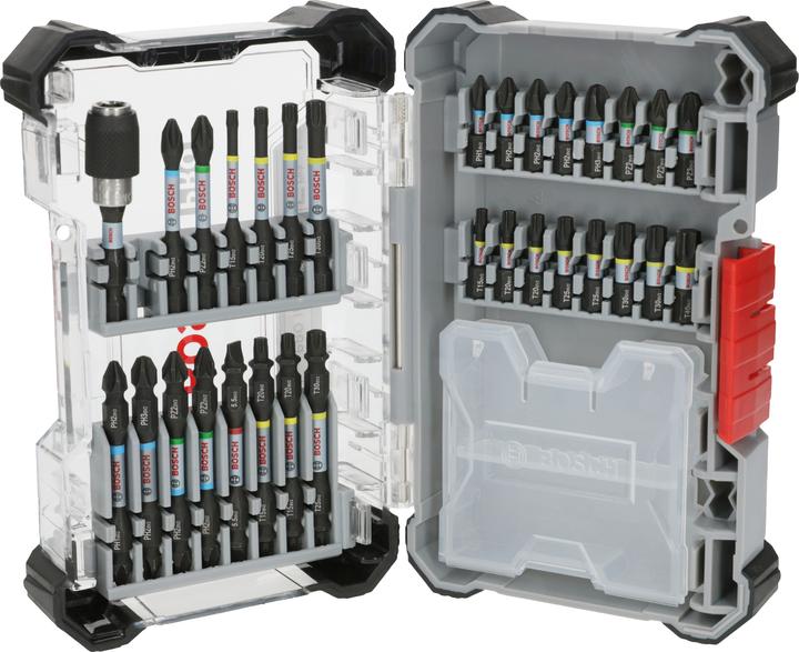 Image du produit Bosch Professional Zubehör Kit d'embouts de vissage PRO Impact, 31 pcs.