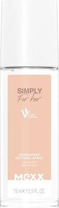 Actual product image Coty Simply For Her Deodorant Spray 75ml (Spray, 75 ml)