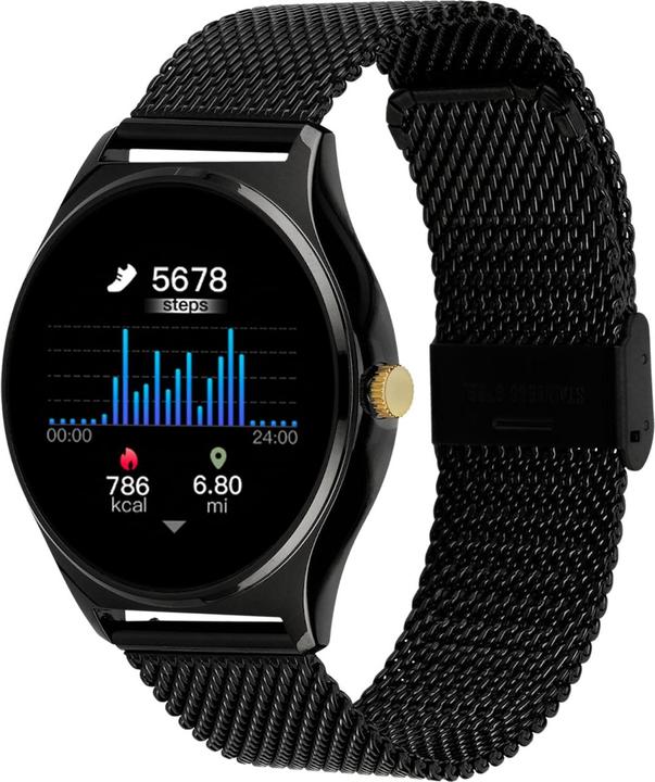 Produktbild Xcoast QIN XC Pro Smartwatch 45mm Schwarz (45 mm)
