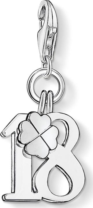 Immagine prodotto Thomas Sabo Ciondolo Charm numero fortunato 18 (Argento 925)