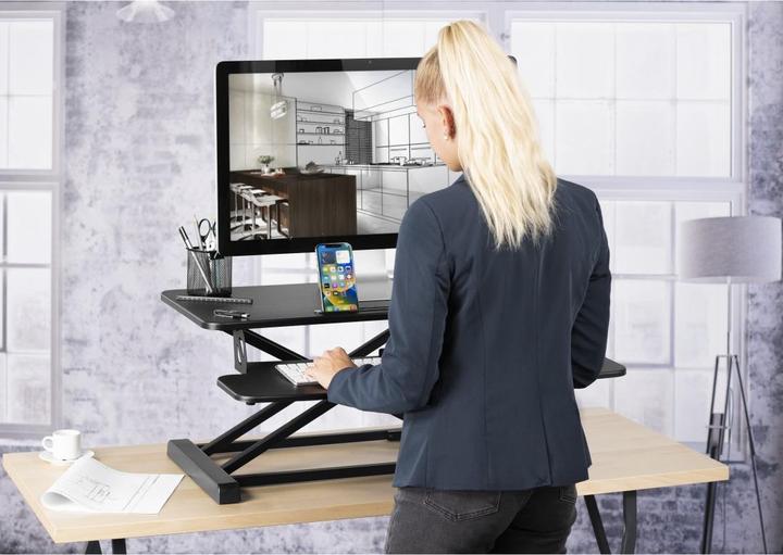 Actual product image Hama Höhenverstellbarer Schreibtischaufsatz