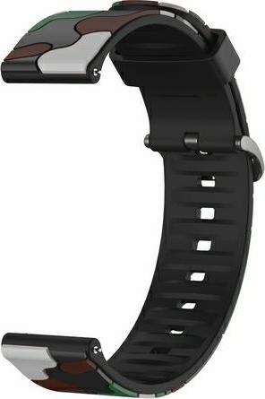 Actual product image Beline pasek Watch 22mm Camo wzór 2 (22 mm, Silicone, Plastic)