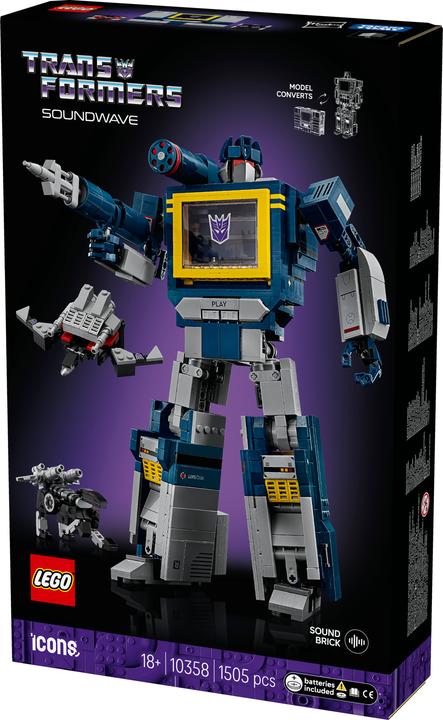 Actual product image LEGO 10358 Confidential (10358, LEGO Icons)