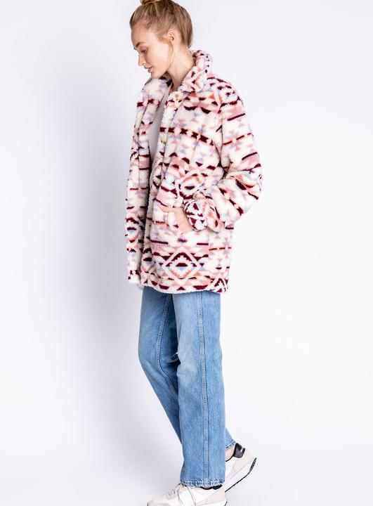 Immagine prodotto Pj Salvage Giacca in felpa Cozy Shacket (L)