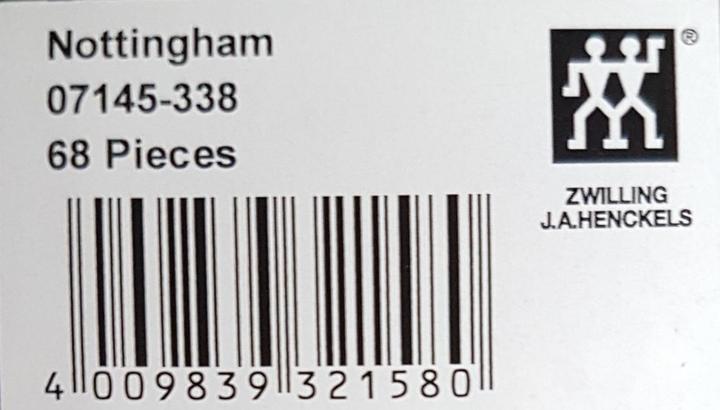 Actual product image Zwilling Nottingham menu cutlery, 68 pcs. polished (68 Piece, Cutlery set)