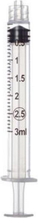 Immagine prodotto Sol-m Siringa 3ml Luer Lock sterile 3 pezzi 100 pz.