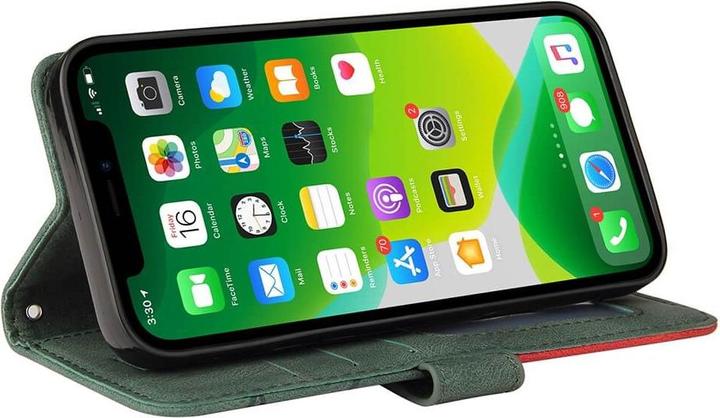 Produktbild Cover-Discount iPhone 15 - Dual-color Etui Hülle grün (Apple iPhone 15)