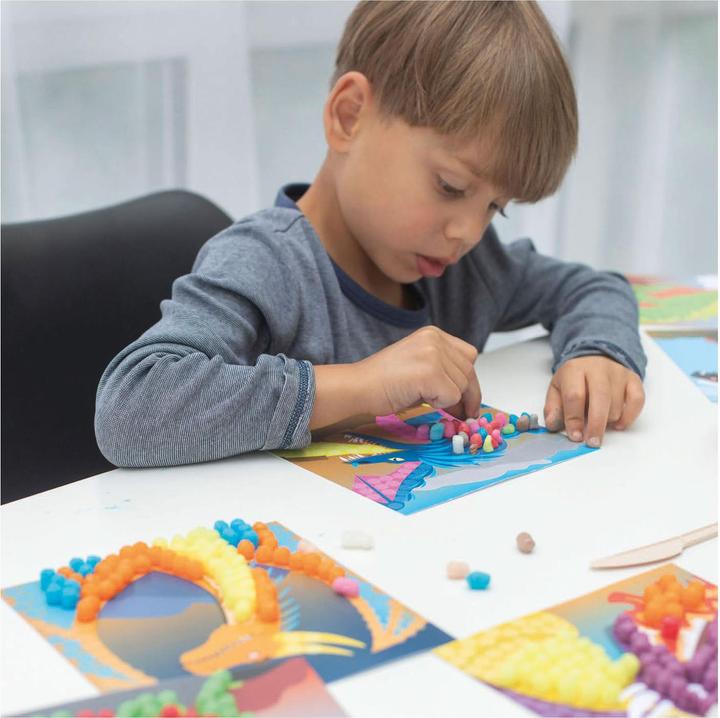 Image du produit PlayMais Cartes en mosaïque pour décorer des dragons fantastiques