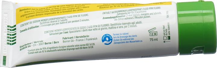 Produktbild Homeodent Zahn- und Zahnfleischpflege komplett Zitrone (75 ml)