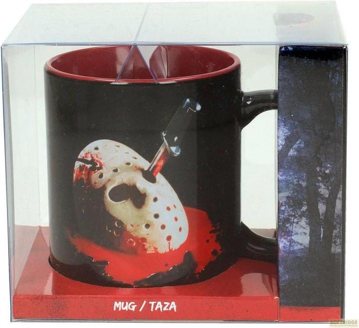 Produktbild SD Toys Freitag der 13. Tasse Jason Mask Poster (330 ml, 1 x)