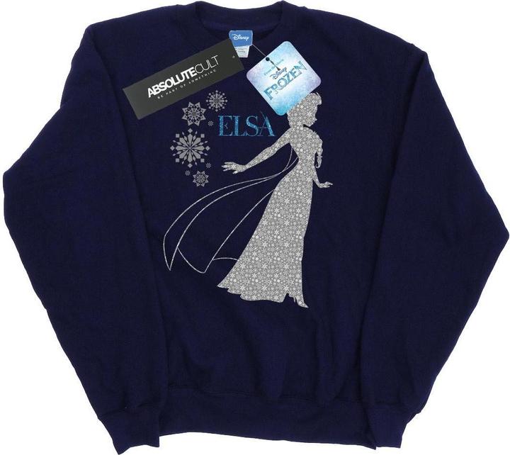 Disney Frozen Elsa Christmas Silhouette Sweatshirt (M)