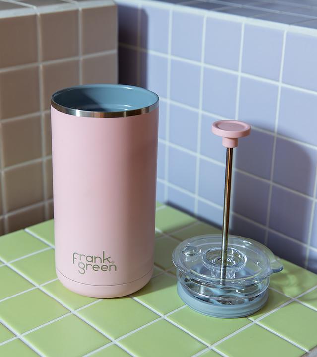 Produktbild Frank Green Edelstahl Keramik French Press (0.48 l)