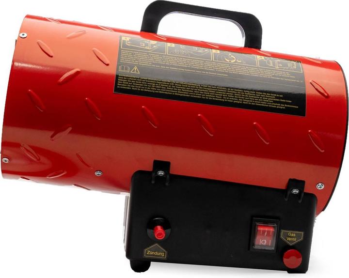 Actual product image Grafner 10kW gas heater fan gas heater for gas bottle gas pressure regulator construction heater 700mbar (15000 W)