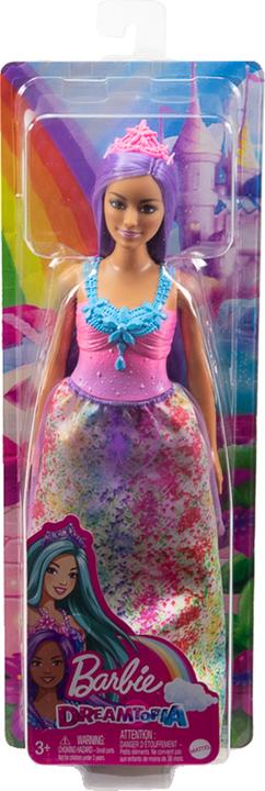 Produktbild Barbie Dreamtopia Prinzessinnen-Puppe (kurvig, brünettes Haar), ab 3 Jahren