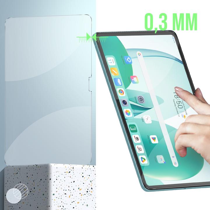 Immagine prodotto Avizar Pellicola di protezione del display in vetro di durezza 9H (1 Pezzo/i, Honor Pad 8)