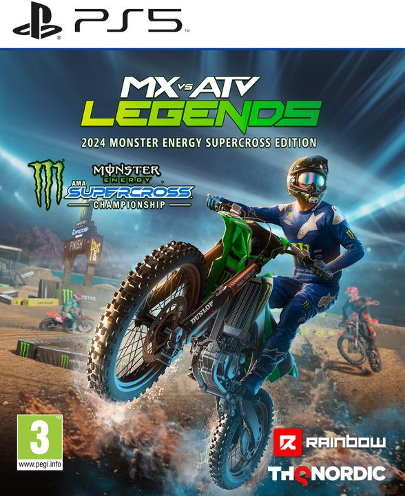Produktbild THQ MX vs. ATV Legends - 2024 Monster Energy Supercross Edition (PS5, Multilingual)