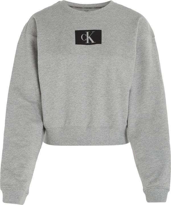 Calvin Klein Pyjama Oberteil "CK96" hellgrau (L)